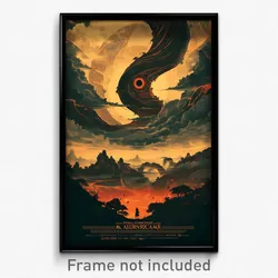 Indonesian Movie Poster - Dark Hurricane (Indonesia Retro Film Art Print)