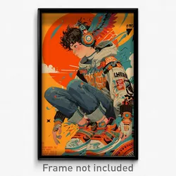 Mexican Movie Poster - Boy Feeling Insecurity, Posh Leg Warmers (Art Print)