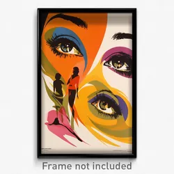 French Movie Poster - Imaginative Ghetto (France Retro Film Art Print)
