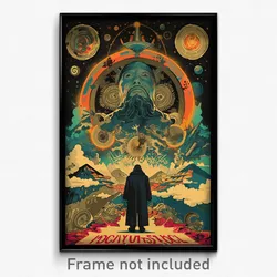 Spanish Movie Poster - Famous Vault (Spain Psychedelic Art Retro Film Print)