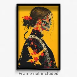 Brazilian Movie Poster - Woman Feeling Scorn, Handmade Lace (Brazil Art Print)