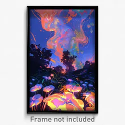 Art Poster - Damaged Mound (Psychedelic Trippy Weird 11x17 Print)