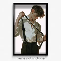 Art Poster - Man Feeling Self Motivated, Second Hand Two Tone Ribbon (Print)