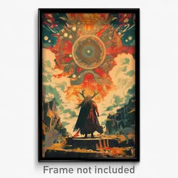 Icelandic Movie Poster - Voluminous Clearing (Iceland Retro Film Art Print)