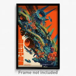 Chinese Movie Poster - Thorny Barracks (China Psychedelic Art Retro Film Print)