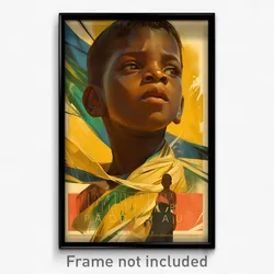 Brazilian Movie Poster - Boy Feeling Self Conscious, Advanced Sash (Art Print)