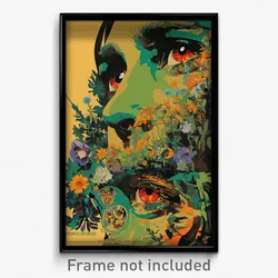 German Movie Poster - Leafy Tube (Germany Psychedelic Art Retro Film Print)