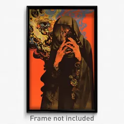 Icelandic Movie Poster - Boy Feeling Exasperated, Agile Brown Cloak (Art Print)