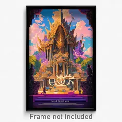 Thai Movie Poster - Dramatic Tabernacle (Thailand Retro Film Art Print)