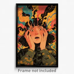 Spanish Movie Poster - Boy Feeling Unsure, Bulky Pilot Suit (Spain Art Print)