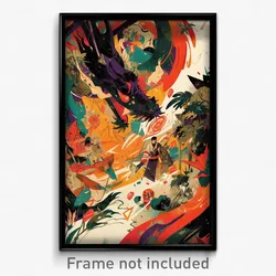 Vietnamese Movie Poster - Buoyant Intersection (Vietnam Retro Film Art Print)