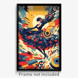 Spanish Movie Poster - Girl Feeling Discombobulated, Well Made Petticoat (Print)