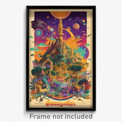 Thai Movie Poster - Immaculate Camp (Thailand Psychedelic Art Retro Film Print)