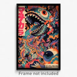 Chinese Movie Poster - Homely Hole (China Psychedelic Art Retro Film Print)