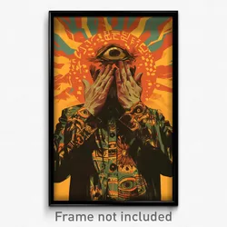 Greek Movie Poster - Man Feeling Brooding, Rich Tight Pants (Greece Art Print)