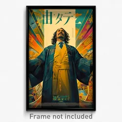 Mexican Movie Poster - Man Feeling Modesty, Remarkable Yellow Vest (Art Print)