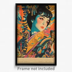 Vietnamese Movie Poster - Woman Feeling Cheeky, Magnificent Two Sided Cape
