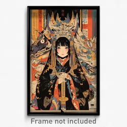 Chinese Movie Poster - Woman Feeling Cruelty, Grand Plate Armor (Art Print)