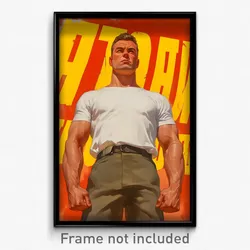 Russian Movie Poster - Man Feeling Anticipation, Orderly T Shirt (Art Print)