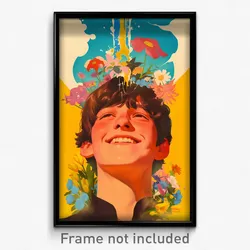 Icelandic Movie Poster - Boy Feeling Happiness, Acceptable Sundress (Art Print)
