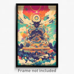 Movie Art Poster - Complicated Duchy (Psychedelic Retro Weird Film Print)