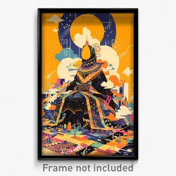 Indonesian Movie Poster - Electric American City (Indonesia Film Art Print)