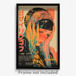 Chinese Movie Poster - Woman Feeling Tired, Strange Lace Trimmed Hairband