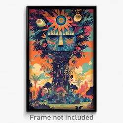 Mexican Movie Poster - Giant Rome (Mexico Psychedelic Art Retro Film Print)