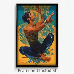 Brazilian Movie Poster - Boy Feeling Rattled, Acrobatic Shiny Legwear (Print)