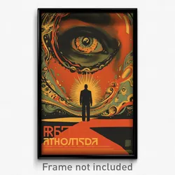 Russian Movie Poster - Stimulating Fissure (Russia Retro Film Art Print)