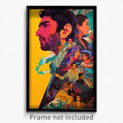 Bollywood Movie Poster - Familiar Inn (India Retro Hindi Film Art Print)