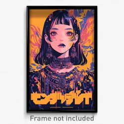 Thai Movie Poster - Girl Feeling Mad, Zealous Ribbed Dress (Thailand Art Print)