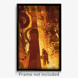 Greek Movie Poster - Unnatural Boiler Room (Greece Retro Film Art Print)