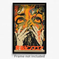 Vietnamese Movie Poster - Vibrant Tile (Vietnam Retro Film Art Print)