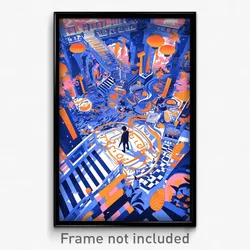 Chinese Movie Poster - Sweet Maze (China Psychedelic Art Retro Film Print)