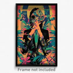 Indonesian Movie Poster - Woman Feeling Confusion, Prestigious Aqua Necktie