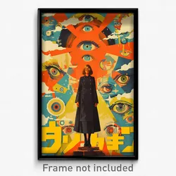 Icelandic Movie Poster - Thin Spectacle (Iceland Retro Film Art Print)