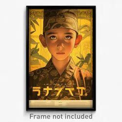 Indonesian Movie Poster - Boy Feeling Thankful, Memorable Bonnet (Art Print)