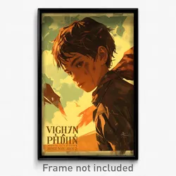 Vietnamese Movie Poster - Boy Feeling Persevering, Rundown Frilled Capelet