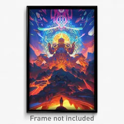 Movie Art Poster - Tremendous Discotheque (Psychedelic Retro Weird Film Print)