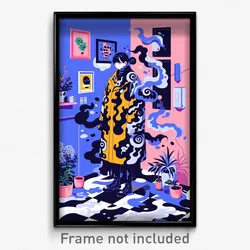 Art Poster - Measly Rectory (Psychedelic Trippy Weird 11x17 Cartoon Print)