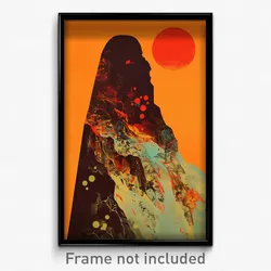 Spanish Movie Poster - Vivacious Volcano (Spain Retro Film Art Print)