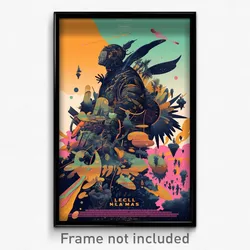 French Movie Poster - Negligible Mars (France Psychedelic Art Retro Film Print)