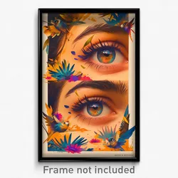 Spanish Movie Poster - Natural Tacos (Spain Psychedelic Art Retro Film Print)