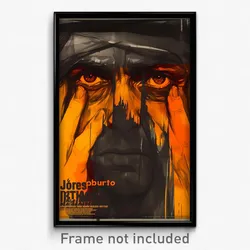 German Movie Poster - Dreary Ledge (Germany Psychedelic Art Retro Film Print)