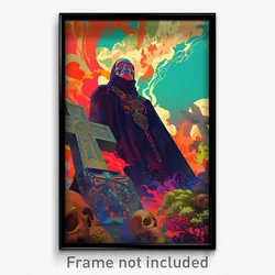 Russian Movie Poster - Tan Grave (Russia Psychedelic Art Retro Film Print)