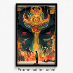 Bollywood Movie Poster - Cultured Well (India Retro Hindi Film Art Print)