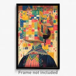Art Poster - Remarkable Portcullis (Psychedelic Trippy Weird 11x17 Print)