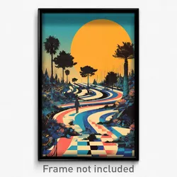 German Movie Poster - Uncommon Retreat (Germany Retro Film Art Print)