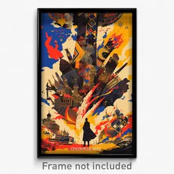 Russian Movie Poster - Standard Terrace (Russia Retro Film Art Print)